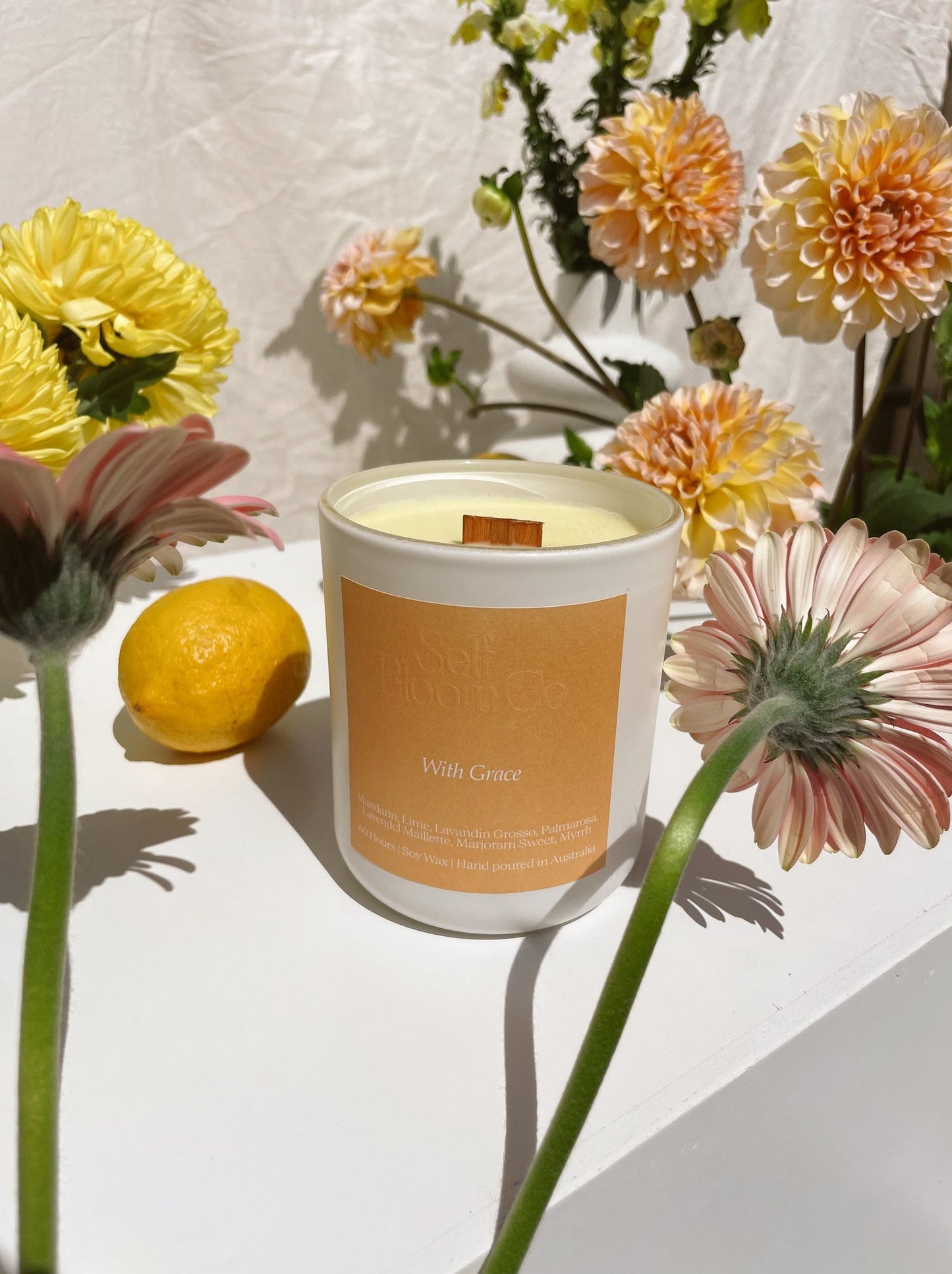 Self Bloom Candle - With Grace