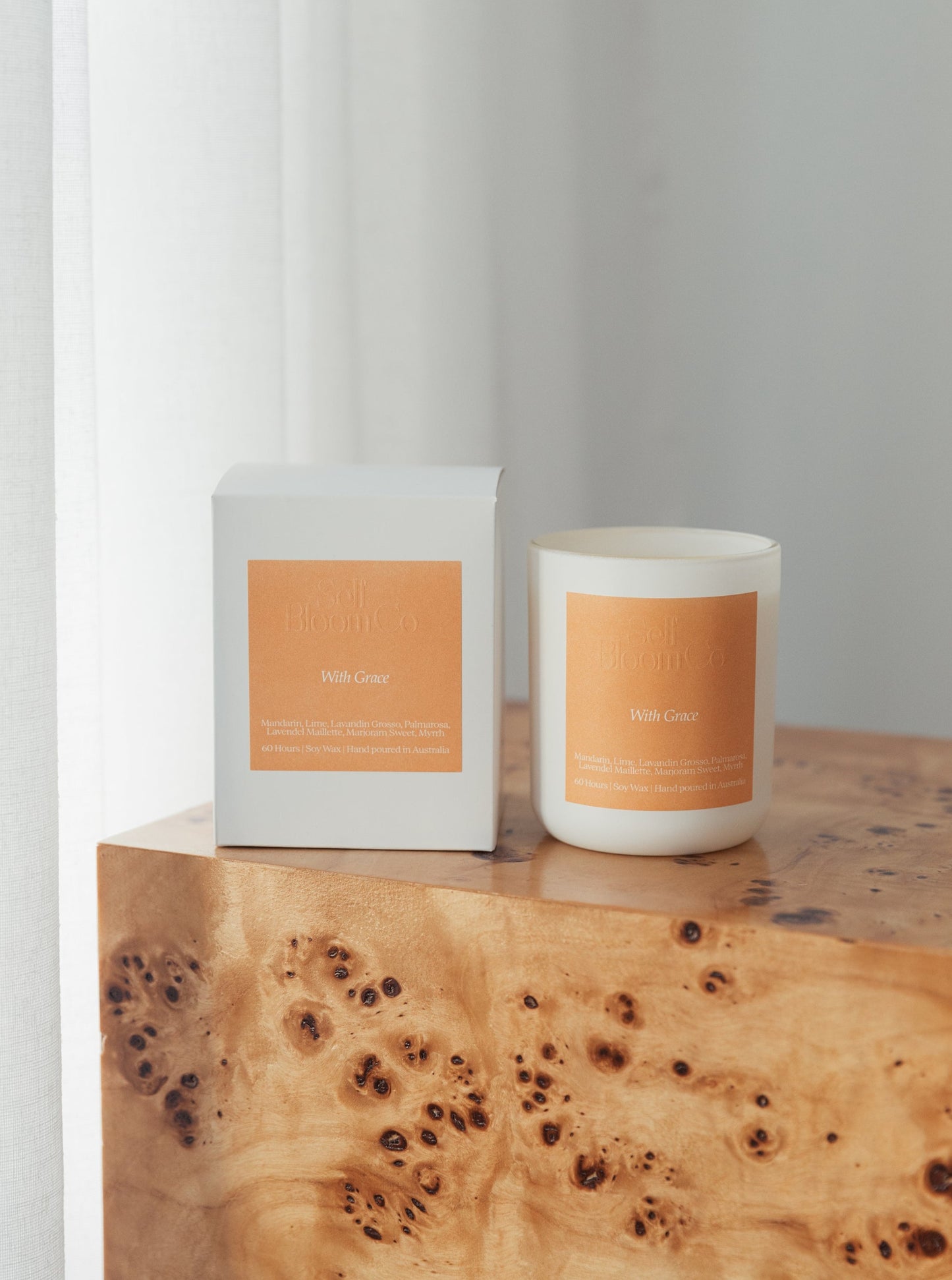 Self Bloom Candle - With Grace