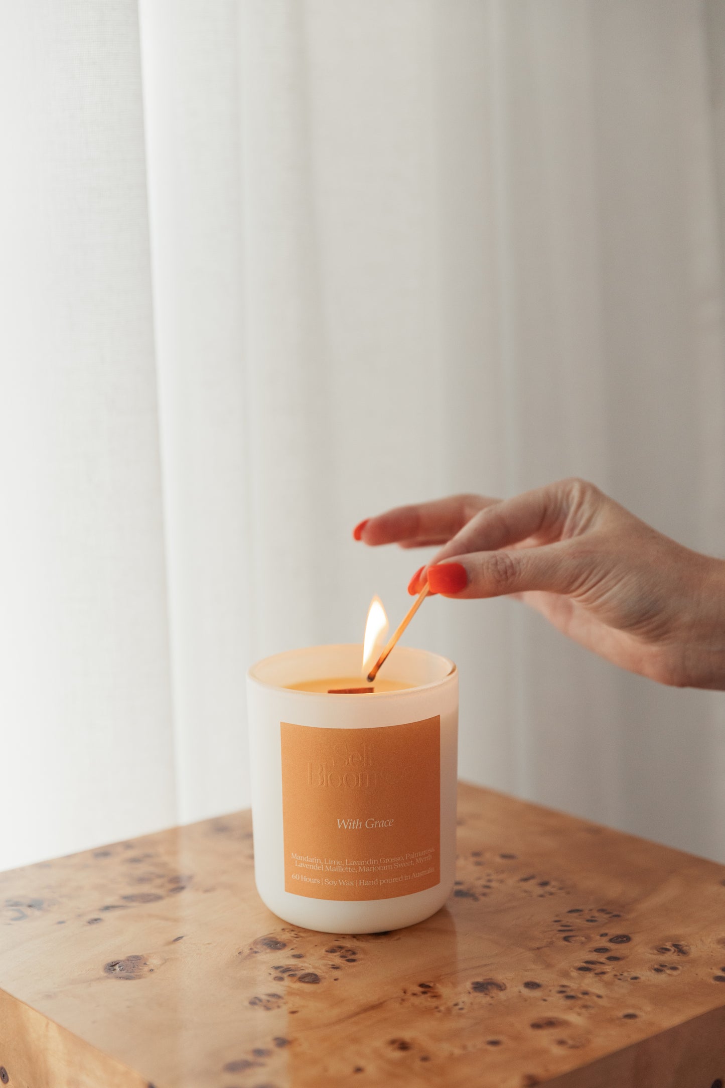 Self Bloom Candle - With Grace